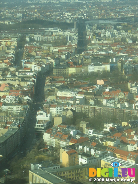 25387 Berlin houses at Fernsehturm (TV Tower)